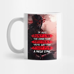 Samurai Motivation Quotes - Anime Wallpaper Mug